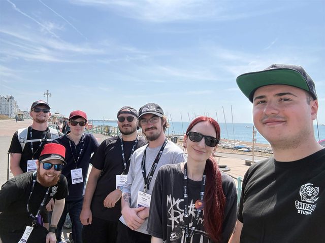 The Shiverbug Studios team at Develop:Brighton 2026
